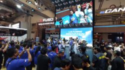 Keseruan komunitas Canter Mania saat sambangi booth Mitsubishi Fuso di GIIAS 2024 - apakabar.co.id