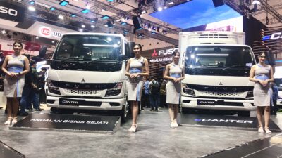 Truk listrik Mitsubishi Fuso eCanter menjadi sebuah inovasi teknologi pada kendaraan Niaga - apakabar.co.id