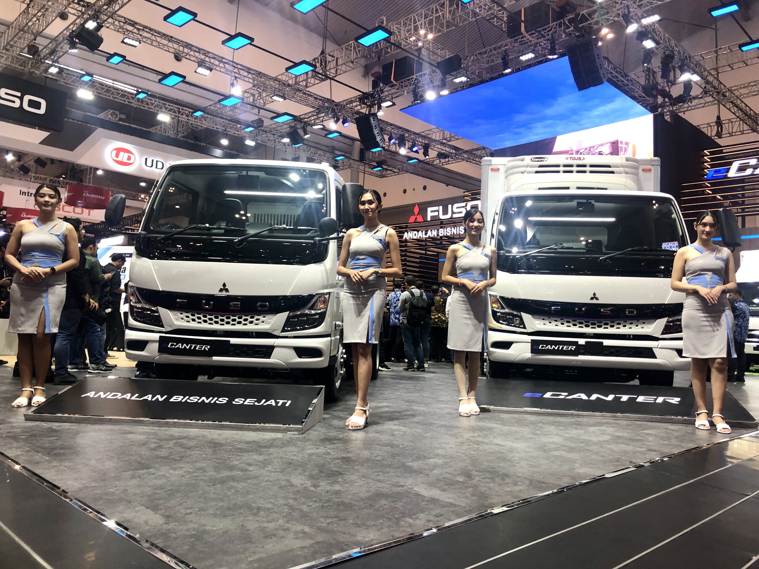 Mitsubishi Fuso eCanter meluncur di GIIAS 2024 - apakabar.co.id