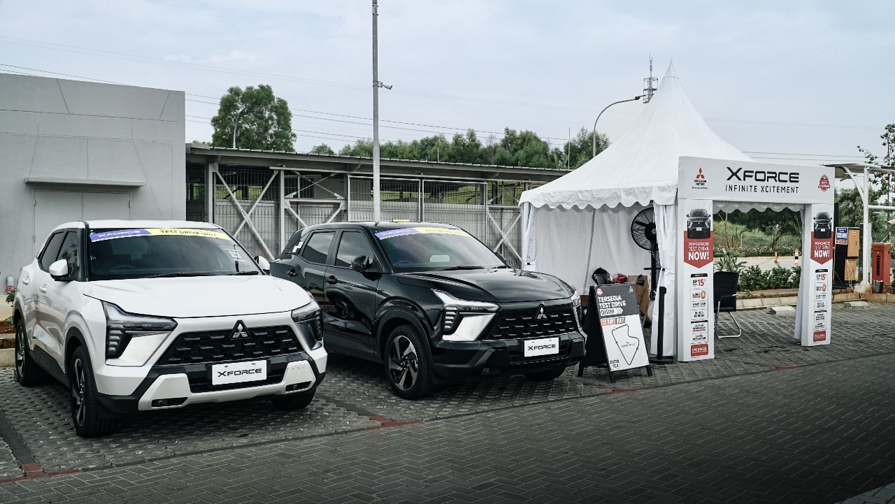 MMKSI memamerkan Mitsubishi Xforce di mall The Grand Outlet - East Jakarta, Karawang - apakabar.co.id