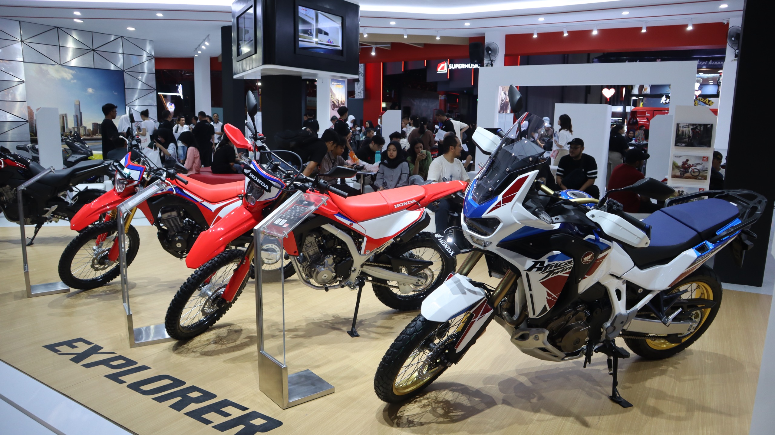Promo beli motor honda di Jakarta Fair 2024 - apakabar.co.id