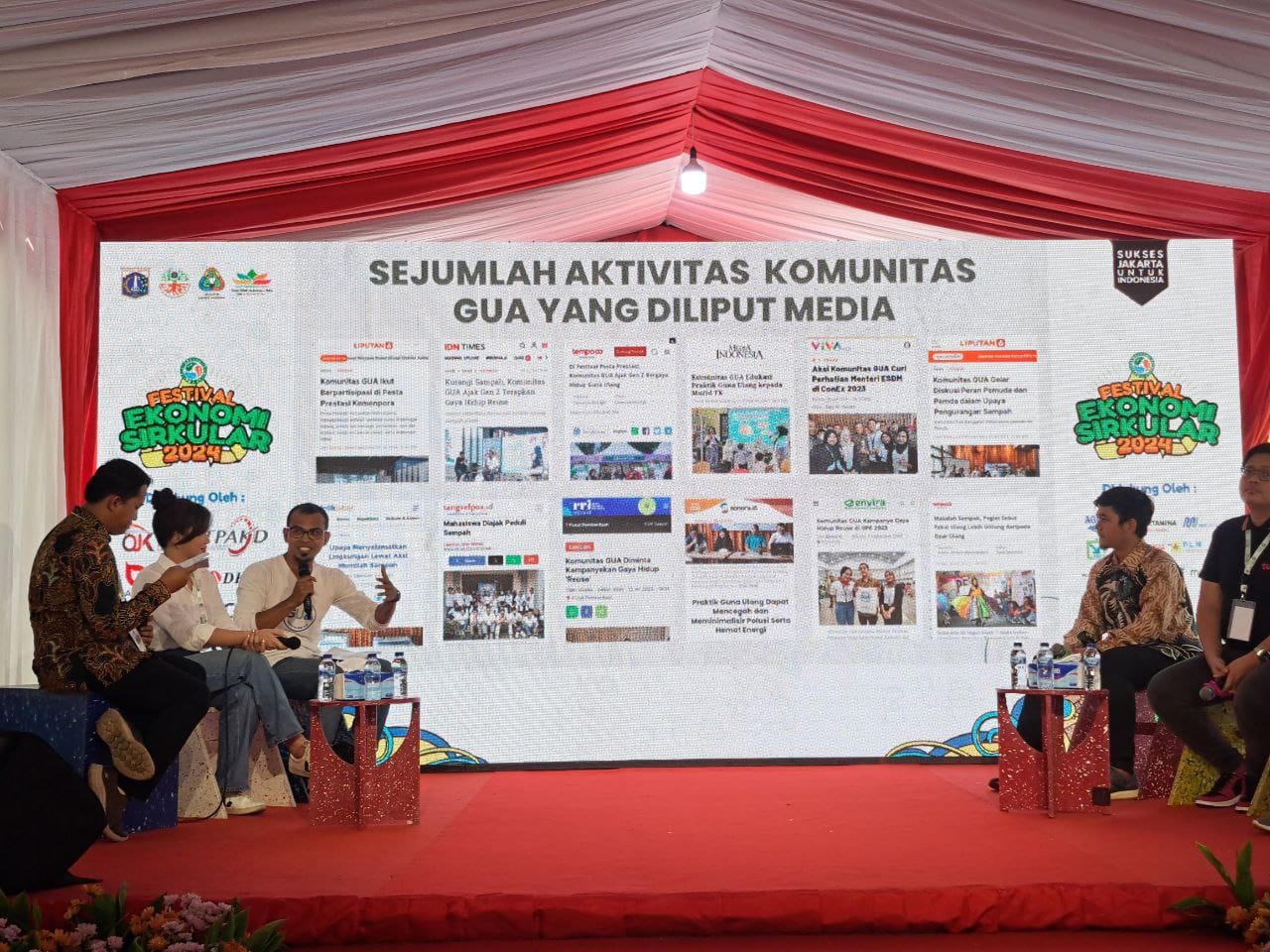 Komunitas GUA hadir di ajang FES 2024 - apakabar.co.id
