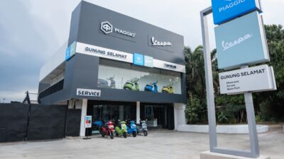 Buka Dealer Motoplex di Tambun, Piaggio Indonesia Siapkan Promo Penjualan