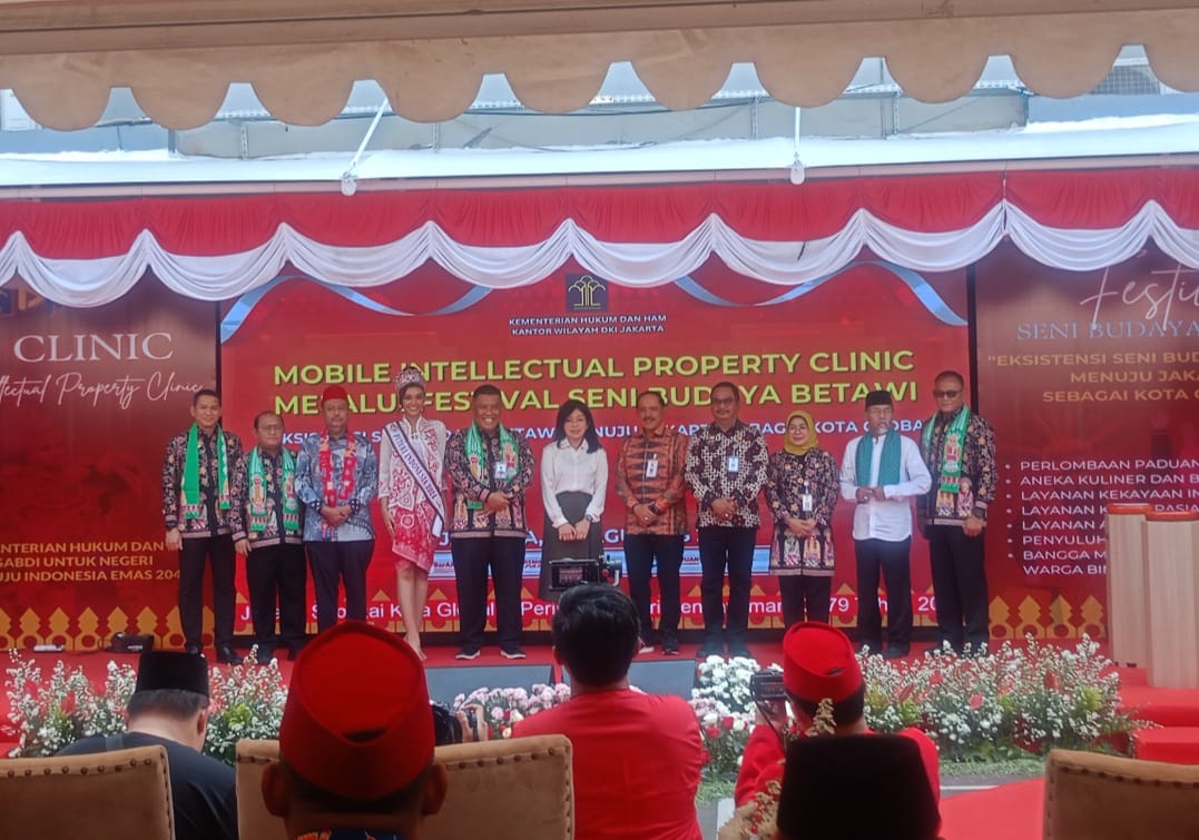 Kemenkumham DKI Jakarta menggelar festival seni betawi, Rabu (7/8). Foto: ist.