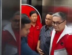 Anies Baswedan Sambangi Kantor DPD PDIP Jaktim Bersama Tom Lembong