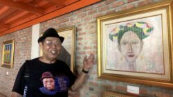 Pelukis maestro Betawi, Sarnadi Adam menggelar pameran lukisan di T-Space, Bintaro 9, Tangerang Selatan - apakabar.co.id