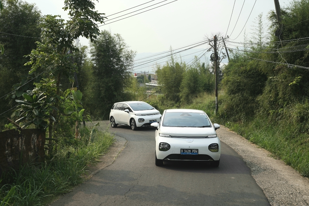 Perjalanan Media Drive Wuling Cloud EV menuju Richie Garden di Sentul - apakabar.co.id