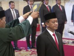 Jokowi Lantik Bahlil Lahadalia Jadi Menteri ESDM yang Baru