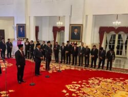 Sisa Masa Jabatan, Jokowi Lantik 3 Menteri dan 1 Wakil Menteri Baru