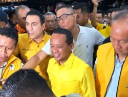 Bahlil Daftar Ketum Golkar, Pekik Ampi Bergema