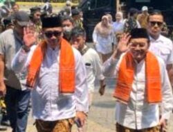 Pasangan Ahmad Syaikhu-Ilham Habibie Resmi Mendaftar Pilgub Jabar 2024