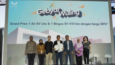 Apakabar.co.id - Wuling Umumkan Pemenang Grand Prize GIIAS 2024 pada acara Wuling September Meriah di The Forum Mall Kelapa Gading 3, Jakarta