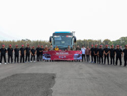 Ciptakan Transportasi Aman, 15 Sopir PO Primajasa Ikut Pelatihan Hino Driving School