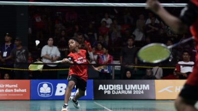 Legenda Bulutangkis Indonesia Pantau Langsung Peserta di Audisi Umum PB Djarum 2024