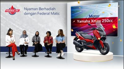 Pelanggan Federal Oil Raih Hadiah Program Nyaman Berhadiah 2024 Periode Agustus