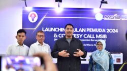 Menpora Dito Resmi Meluncurkan Program Bulan Pemuda 2024