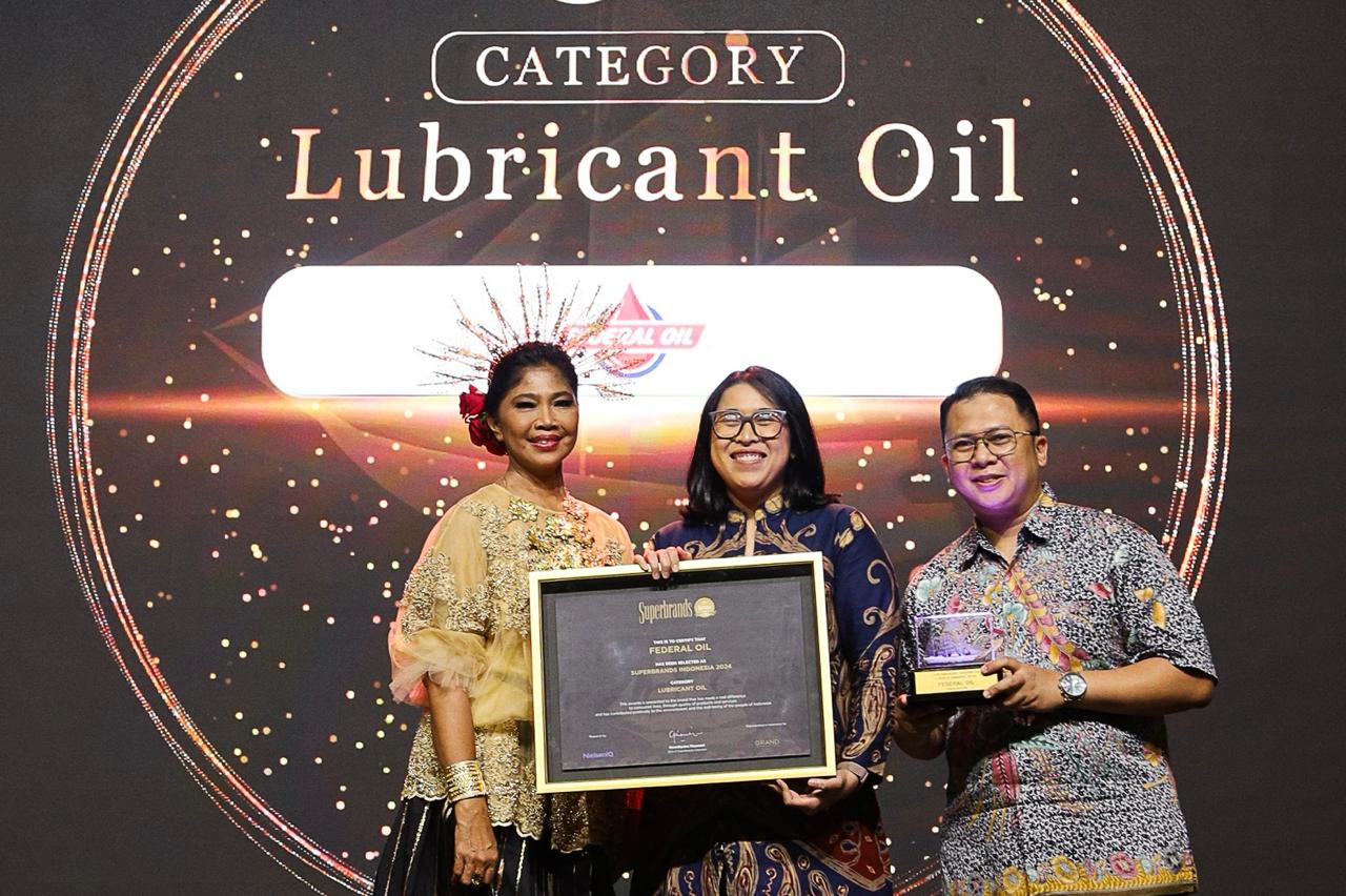 Federal Oil kembali meraih penghargaan Superbrands Award 2024 - apakabar.co.id