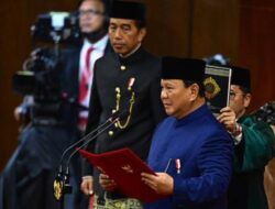 Isi Pidato Perdana Prabowo Usai Dilantik sebagai Presiden Indonesia