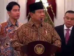 Daftar Nama Menteri Kabinet Merah Putih Prabowo-Gibran 