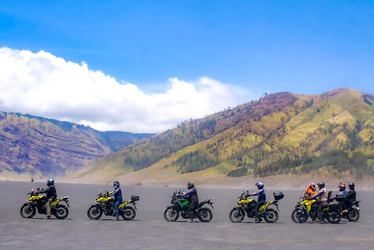 Komunitas V-Strom Indonesia Owners di Bromo - apakabar.co.id