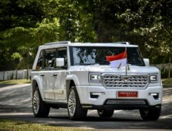 MV3 Maung Garuda, Mobil Buatan Pindad yang Bawa Prabowo Subianto ke Istana