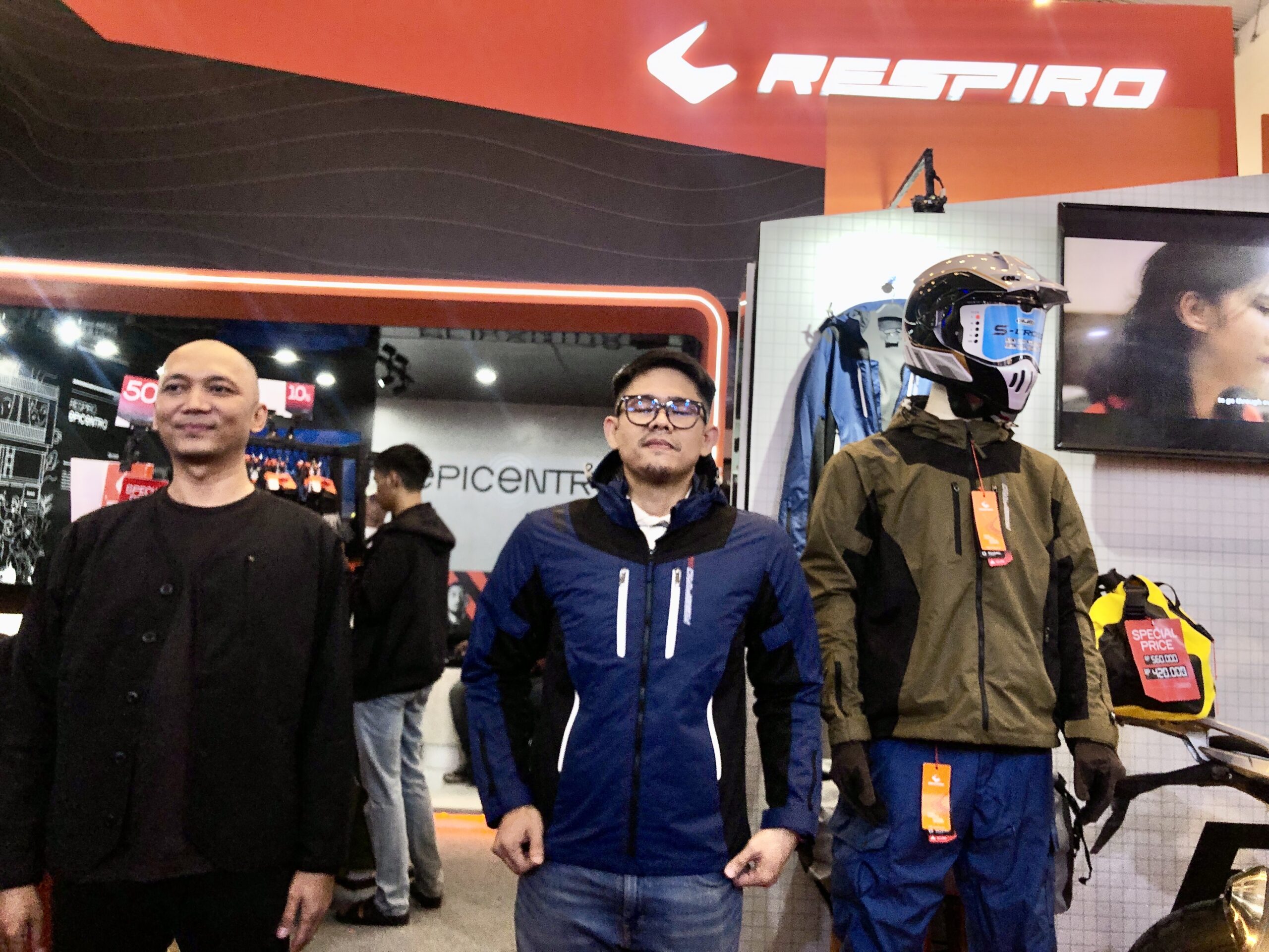 Merek apparel motor, Respiro, perkenalkan jaket touring Threnox di ajang IMOS 2024 - apakabar.co.id