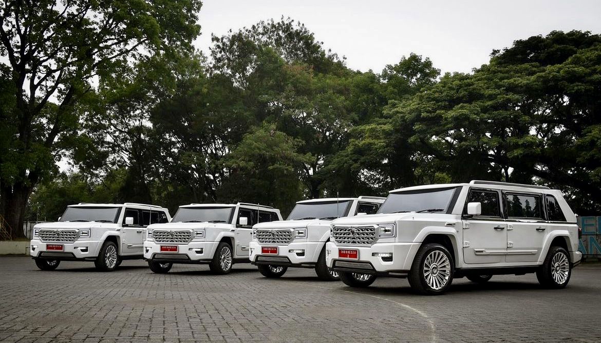 Mobil MV3 Maung Garuda Limousine yang dipakai Prabowo Subianto - apakabar.co.id