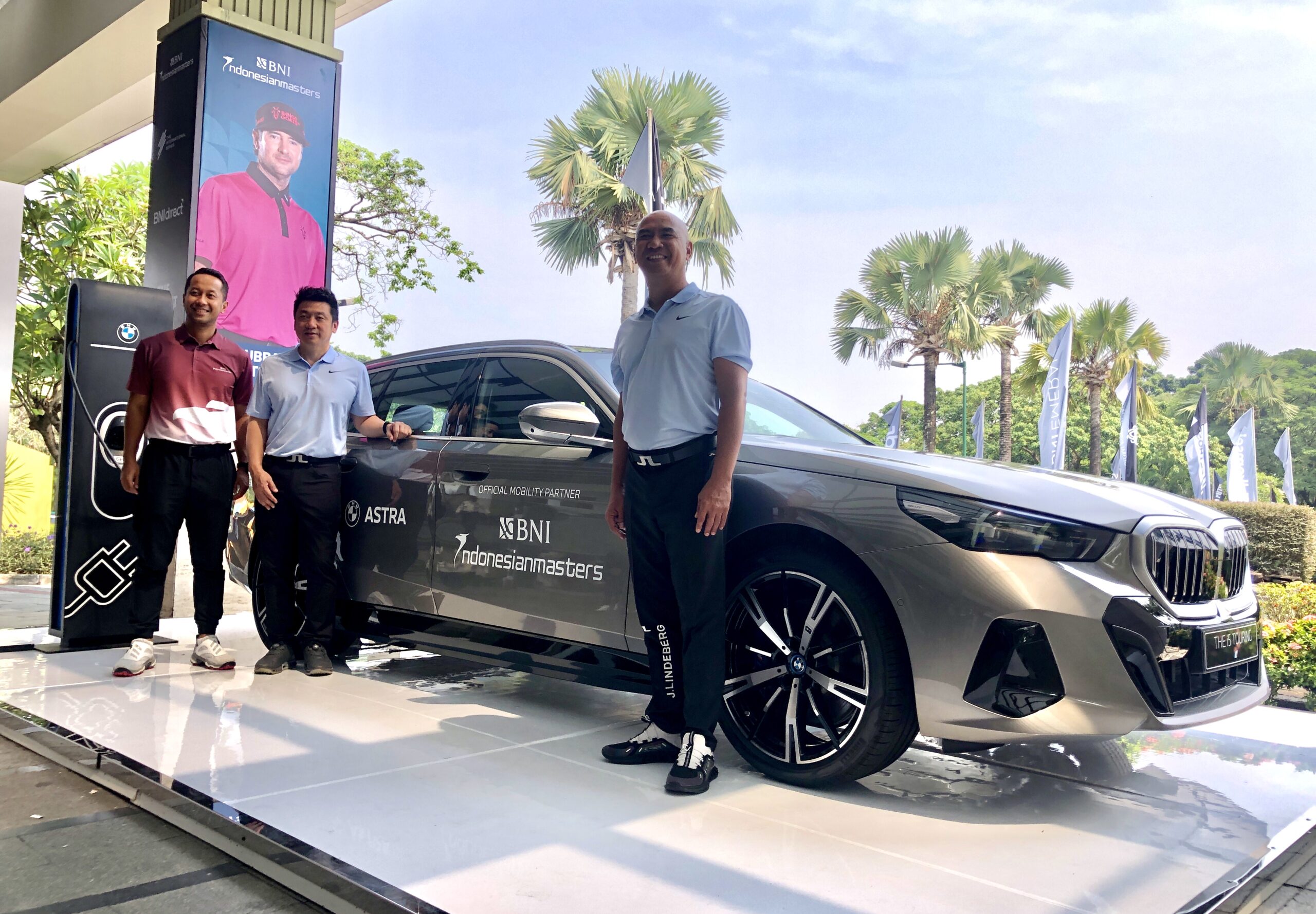 Prosesi jumpa pers antara direksi BMW Astra dengan BNI sebagai penyelenggara Indonesian Masters 2024 - apakabar.co.id