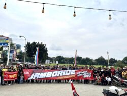 Puluhan Komunitas Motor Ramaikan Jamboride Sambut IMOS 2024