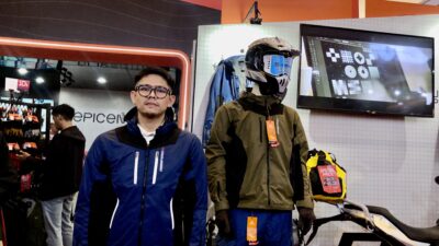 Respiro memperkenalkan jaket touring untuk cuaca panas bernama Threnox di IMOS 2024 - apakabar.co.id