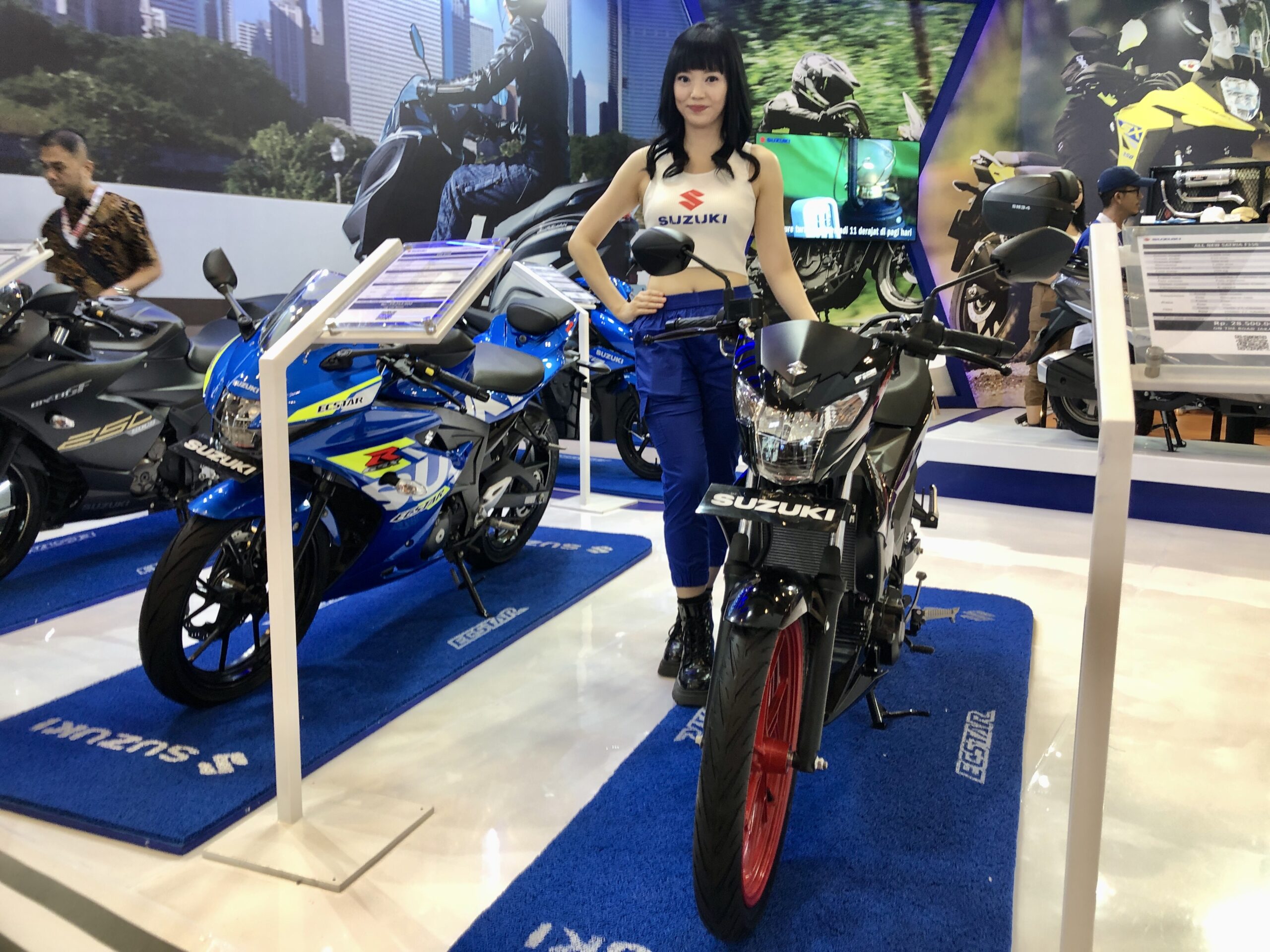 Suzuki Satria F150 turut hadir di IMOS 2024 - apakabar.co.id