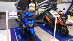 Suzuki membawa semua lini produk sepeda motor unggulannya di IMOS 2024 - apakabar.co.id