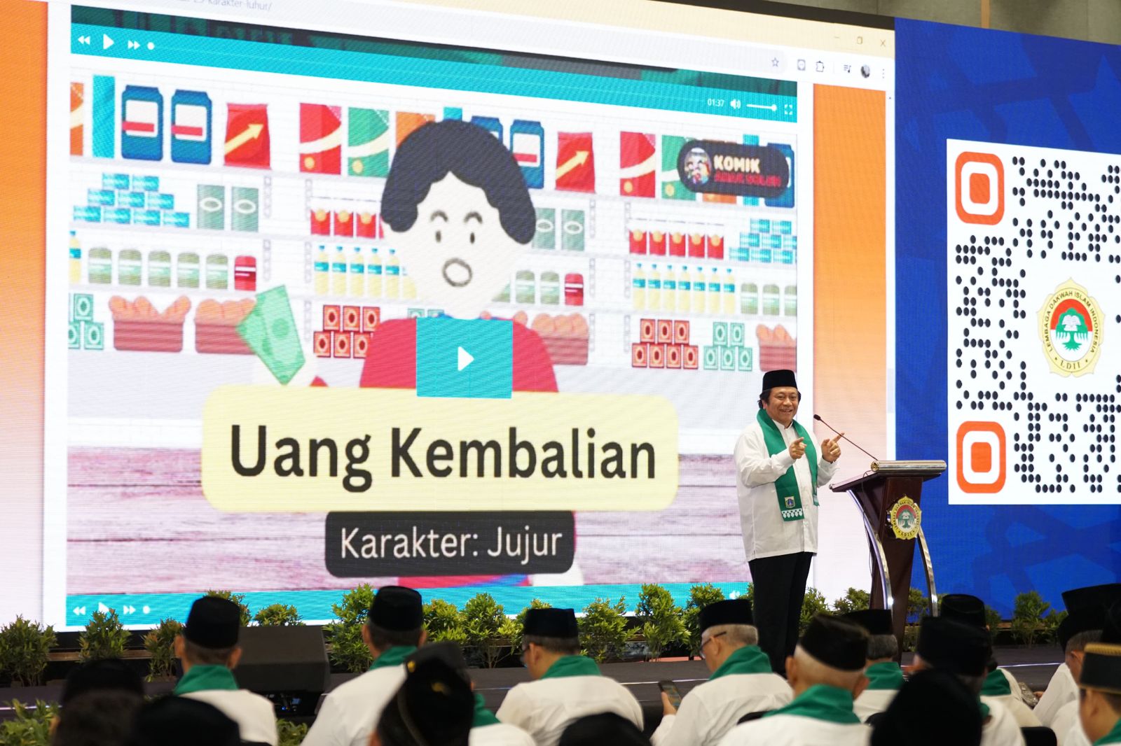 Selain membuka Rapimwil, LDII Jakarta juga meluncurkan Program Pendidikan Karakter berbasis digital berupa animasi video "29 Karakter Luhur" yang diharapkan menjadi salah satu kontribusi positif mendidik generasi muda terbaik menuju generasi emas 2045 nanti - apakabar.co.id