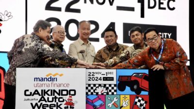 GJAW 2024 resmi dibuka oleh Menteri Perindustrian RI, Agus Gumiwang Kartasasmita, di ICE BSD City, Jumat (22/11) - apakabar.co.id