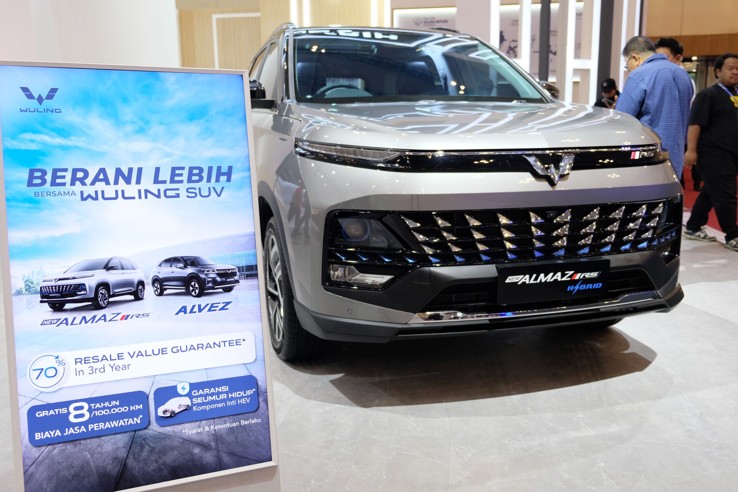 Garansi seumur hidup untuk komponen inti kendaraan hybrid ini merupakan bagian dari program Berani Lebih Bersama Wuling SUV - apakabar.co.id