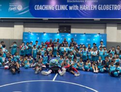 75 Anak-anak Ikuti Coaching Clinic Bersama Tim Basket Harlem Globetrotters