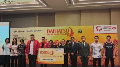 Total Hadiah Daihatsu Indonesia Masters 2025 Meningkat, Harga Tiket Tetap