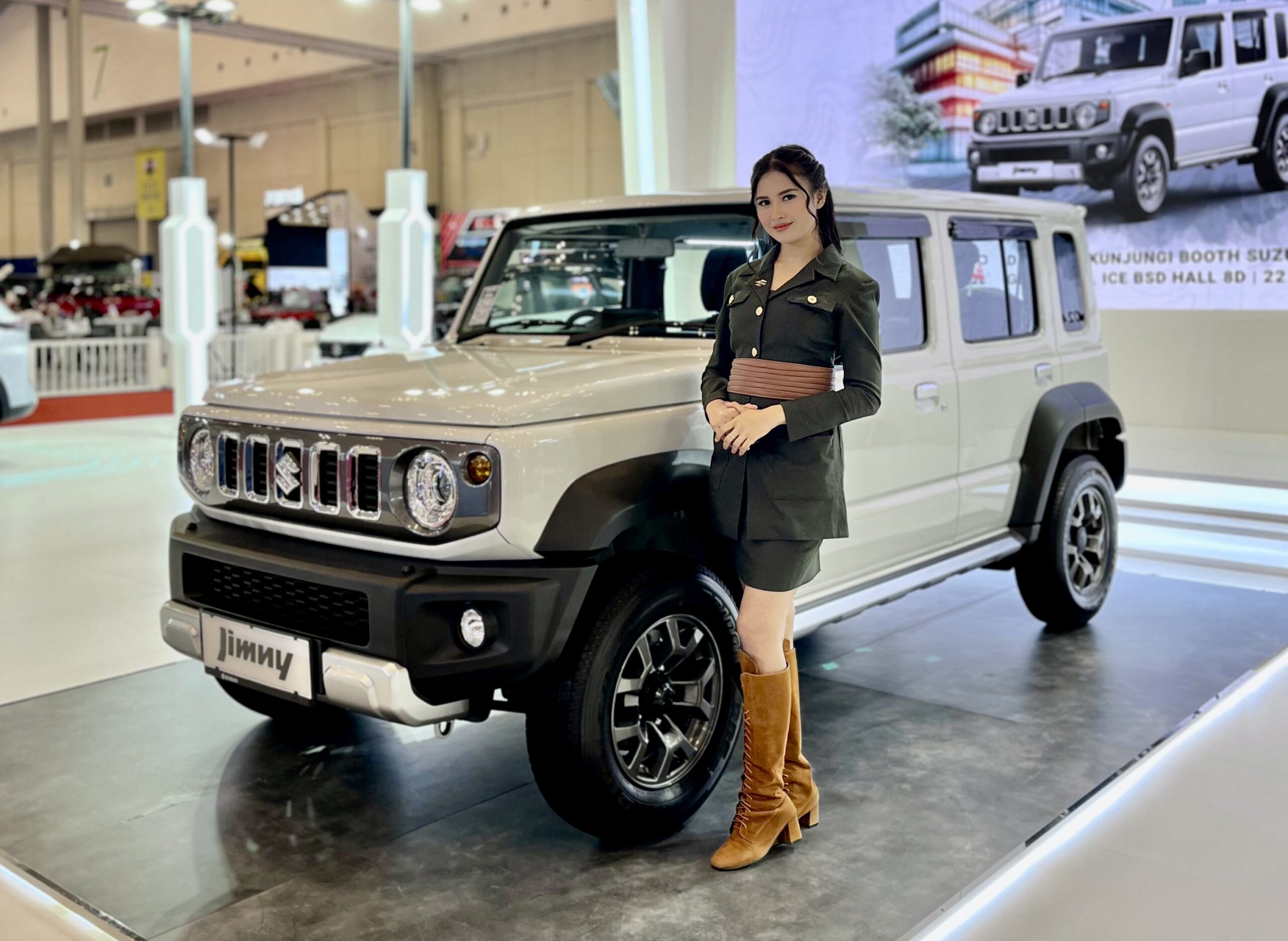 Selain meluncurkan Jimny 5-door White Rhino Edition, Suzuki turut menyajikan beragam promo dan aktivitas menarik selama GJAW 2024 - apakabar.co.id