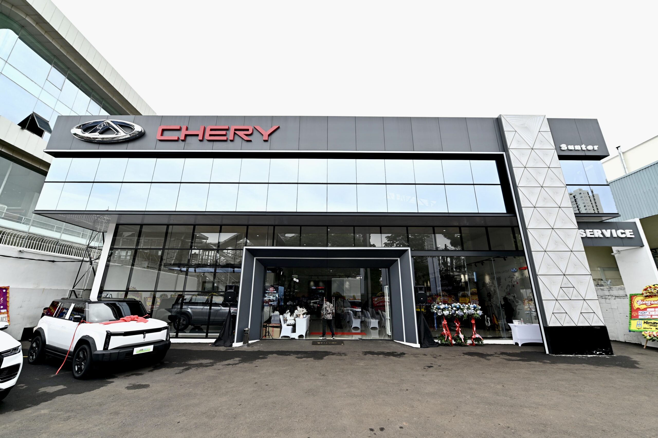 Chery membuka dealer baru Chery BSP Sunter di Sunter, Jakarta Utara, Selasa - apakabar.co.id