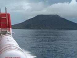 Badan Geologi Catat Gempa Vulkanik Gunung Ruang Sulut Sebanyak 22 Kali
