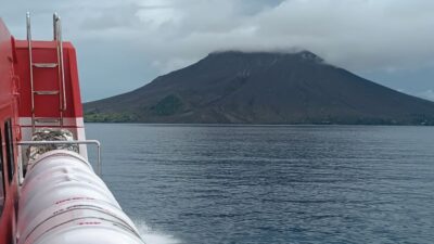 Badan Geologi Catat Gempa Vulkanik Gunung Ruang Sulut Sebanyak 22 Kali