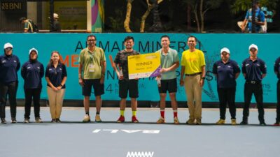 Pasangan China-Taiwan Rebut Gelar Ganda Putra Amman Mineral World Tennis Championship 2024