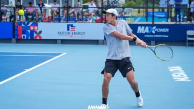 Nathan Barki Lolos ke Babak Kedua M-25 Amman Mineral Men’s World Tennis Championship 2024