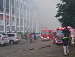 Gedung UIN Jakarta Terbakar, Diduga akibat Korsleting Listrik