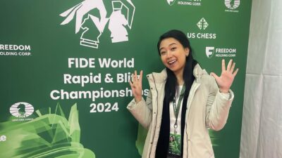 Irene Sukandar Raih Posisi 9 Besar Dunia di Kejuaraan Catur Cepat FIDE 2024