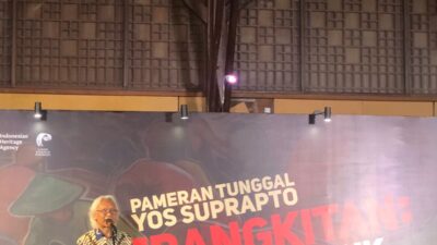 Galeri Nasional Bredel Pameran Tunggal Yos Suprapto, Pertama di Era Prabowo