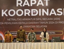 Jelang Pilkada 2024, Bawaslu Kalsel Gelar Rapat Kordinasi tentang Netralitas ASN