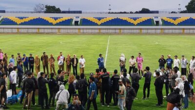 Berstandar FIFA, Rumput Baru Stadion Demang Lehman Belum Rata