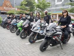 Keseruan Sunmori Girls on Fairing, Lady Bikers Penunggang Moge di Indonesia