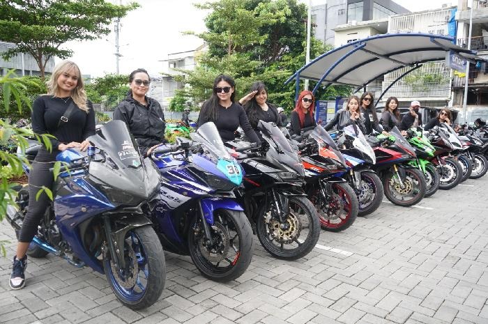 Komunitas motor Girls on Fairing gelar Sunmori - apakabar.co.id